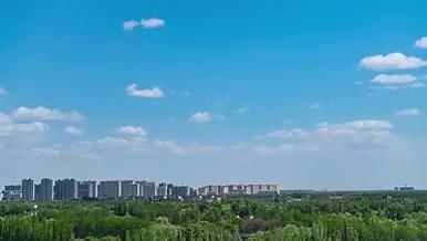 8k北京朝阳建筑延时实拍视频视频的预览图